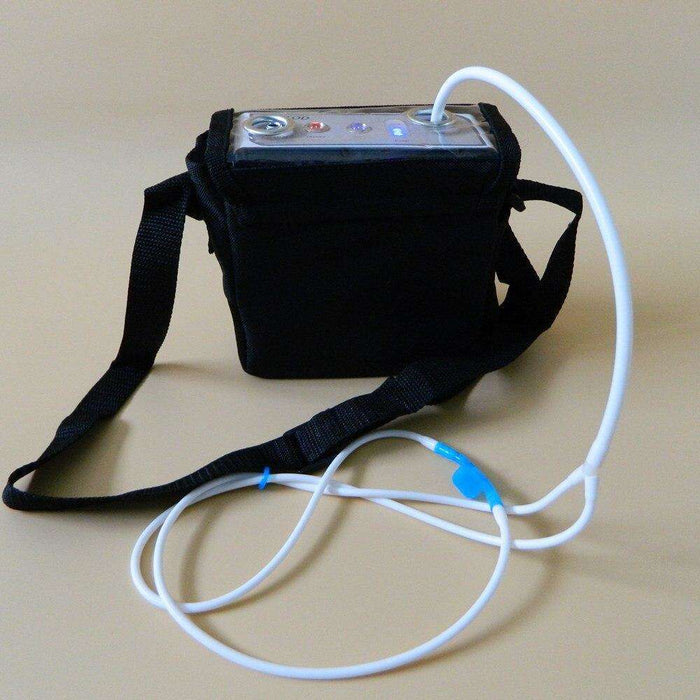 3L Portable Smart Continuous Flow Oxygen Concentrator With 8hrs in-Built Battery Working And Anion Function I Medivetix MiniOxy 3