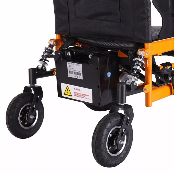 Medivetix TitanFold Heavy-Duty Foldable Electric Wheelchair – 300 lb Capacity