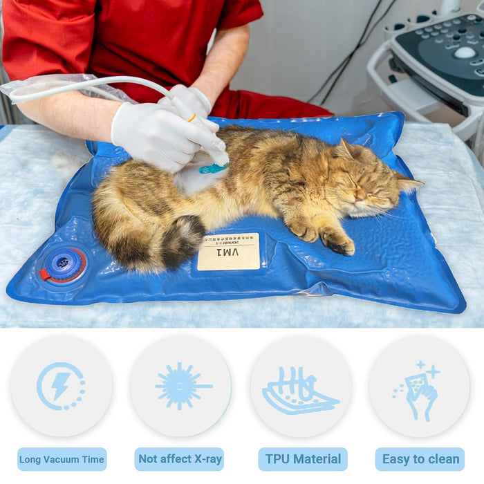 Pet Surgical Vacuum Positioner 16" x 24" Waterproof TPU Immobilizer for Dogs & Cats X-Ray CT MRI