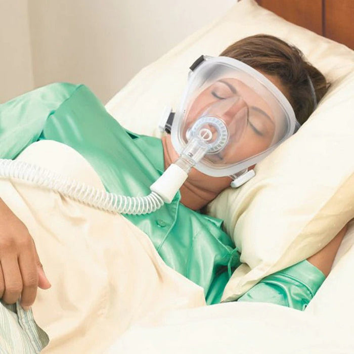 CPAP Full Face Mask Total Face Noninvasive Mask for CPAP APAP BPAP Sleep Apnea Anti-Snoring