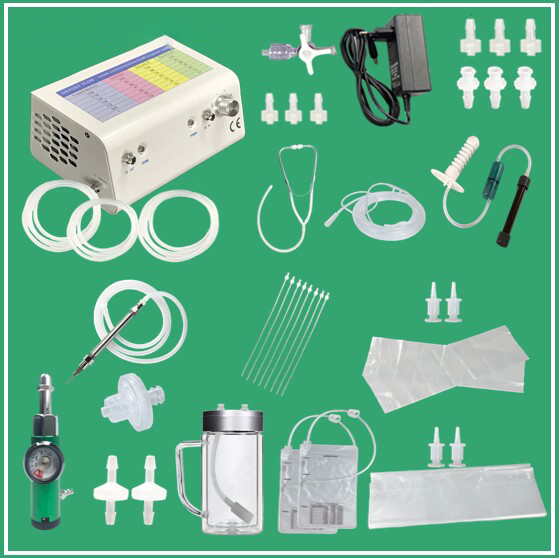Complete Medical Ozone Machine Kit with Insufflation, Dental & Ozonated Oil Therapy Accessories