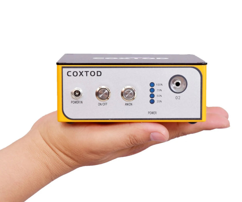 3L Portable Smart Continuous Flow Oxygen Concentrator With 8hrs in-Built Battery Working And Anion Function I Medivetix MiniOxy 3