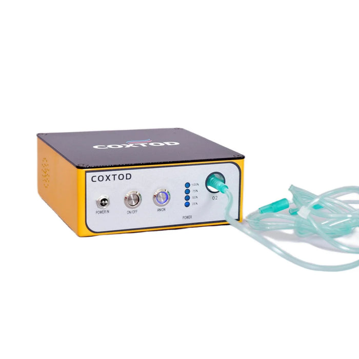 3L Portable Smart Continuous Flow Oxygen Concentrator With 8hrs in-Built Battery Working And Anion Function I Medivetix MiniOxy 3