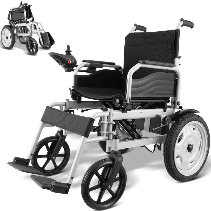 Foldable Electric Wheelchair for Adults – 12.5-Mile Range, All-Terrain Power Wheelchair