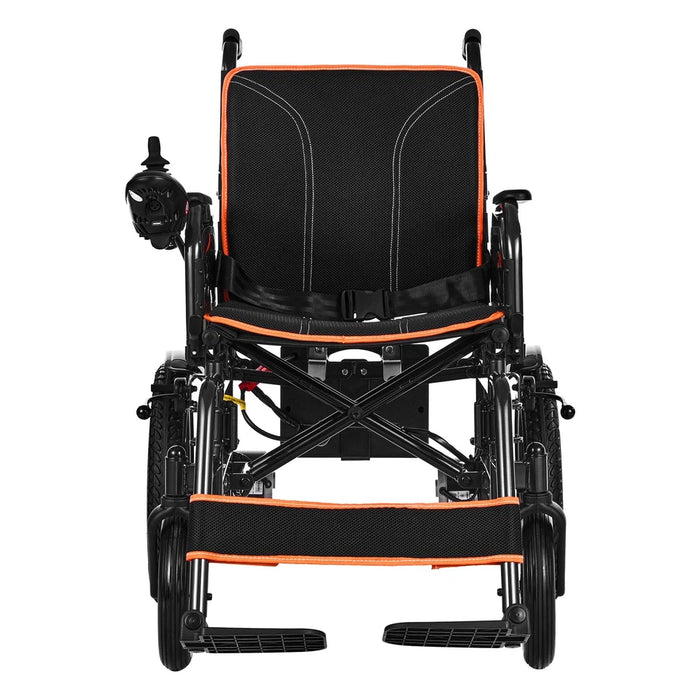 Lightweight Foldable Electric Wheelchair – All-Terrain Mobility Chair I Medivetix FoldGo W5216 Folding Electric Wheelchair